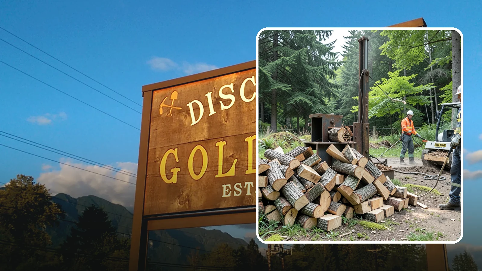 Firewood Recycling in Gold Bar, Snohomish County, WA - We recover and recycle wood waste into usable firewood instead of sending it to the landfill.