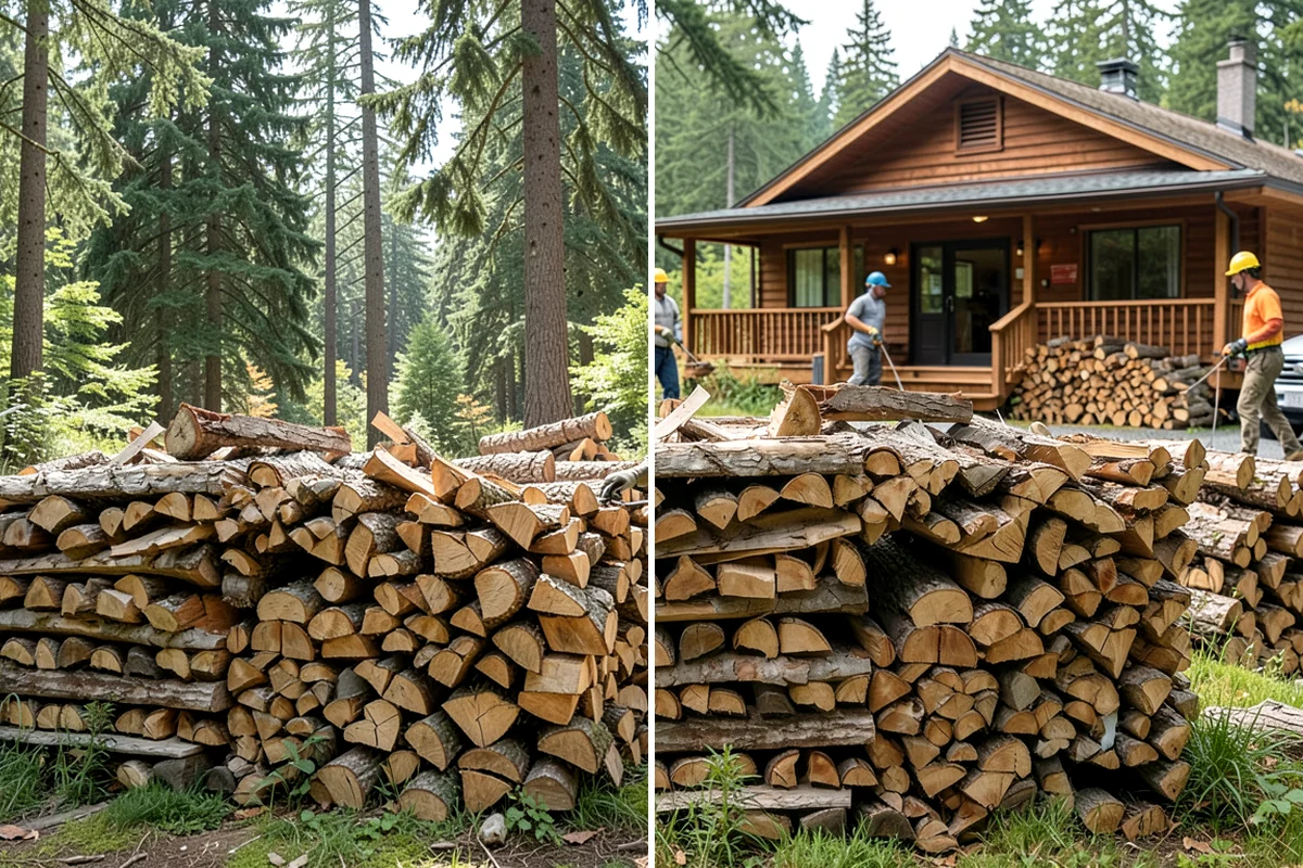 Firewood Recycling in Hunts Point, King County, WA - We evaluate your wood waste for reuse