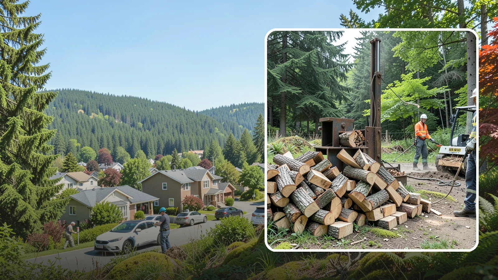 Firewood Recycling in Index, Snohomish County, WA - We recover and recycle wood waste into usable firewood instead of sending it to the landfill.