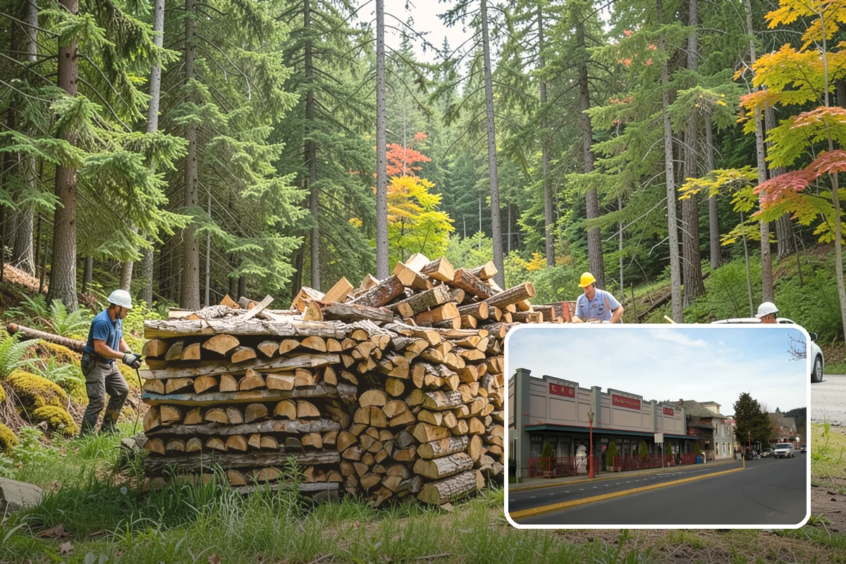 Firewood Recycling in Issaquah, King County, WA - Keeps usable wood out of the landfill