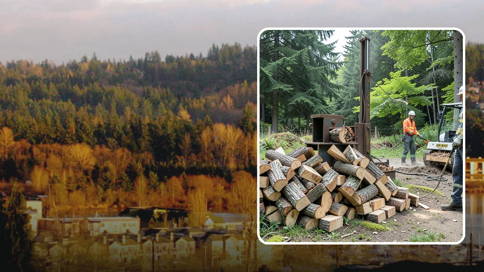 Firewood Recycling in Kenmore, King County, WA - We recover and recycle wood waste into usable firewood instead of sending it to the landfill.