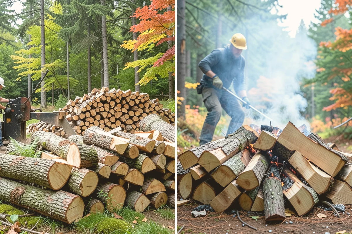 Firewood Recycling in Kirkland, King County, WA - We evaluate your wood waste for reuse
