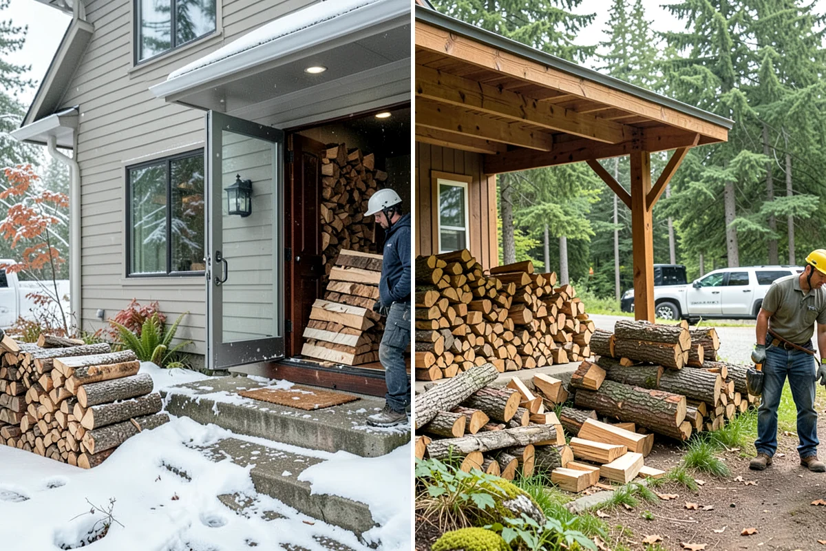 Firewood Recycling in Lake Forest Park, King County, WA - We evaluate your wood waste for reuse