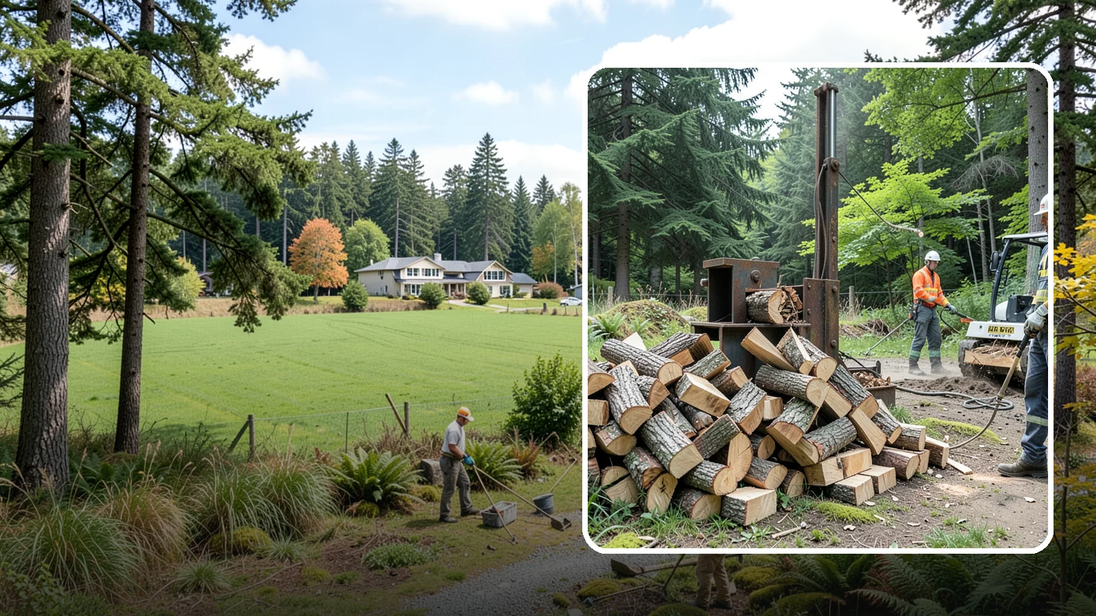 Firewood Recycling in Lyman, Skagit County, WA - We recover and recycle wood waste into usable firewood instead of sending it to the landfill.