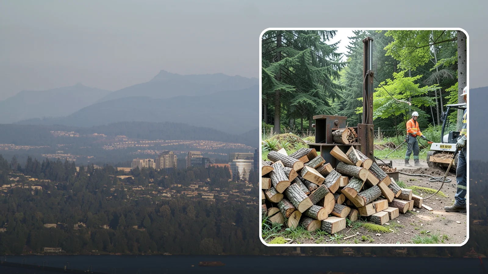 Firewood Recycling in Medina, King County, WA - We recover and recycle wood waste into usable firewood instead of sending it to the landfill.