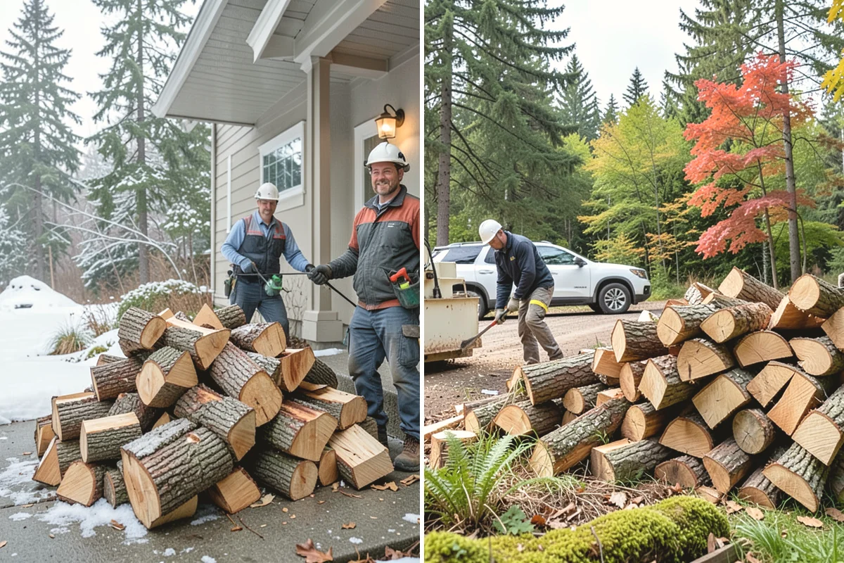 Firewood Recycling in Monroe, Snohomish County, WA - We evaluate your wood waste for reuse