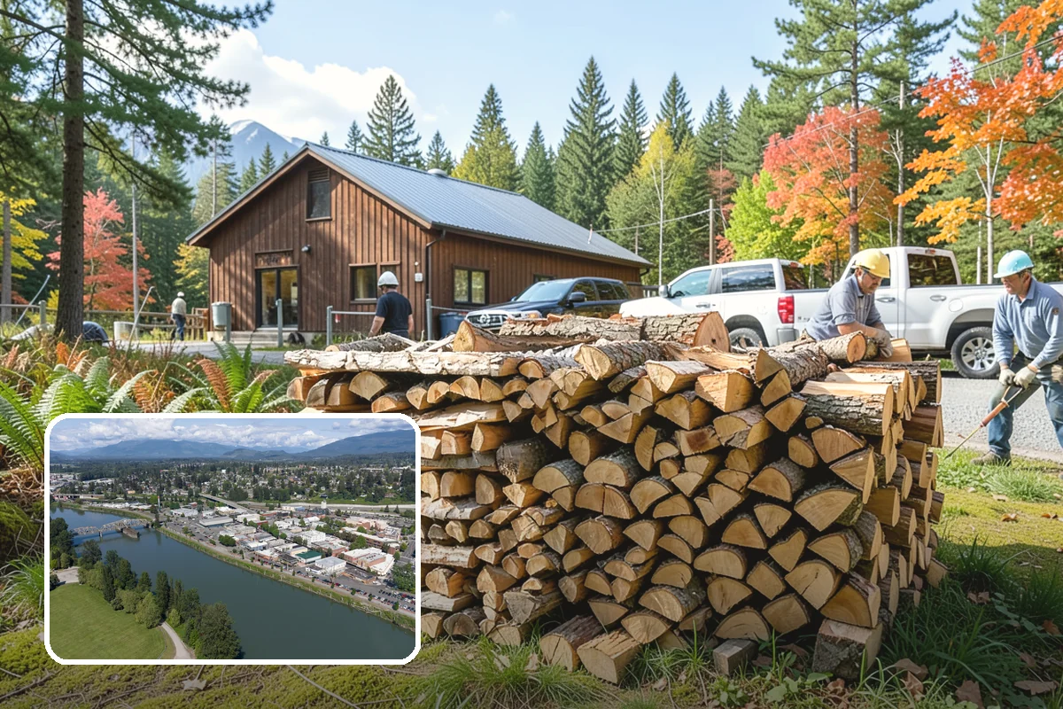 Firewood Recycling in Mount Vernon, Skagit County, WA - Keeps usable wood out of the landfill