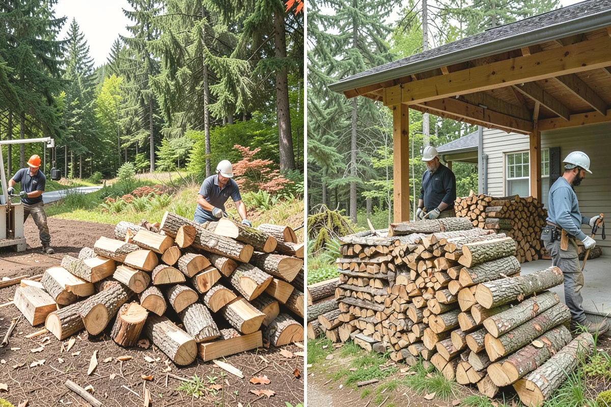 Firewood Recycling in Mountlake Terrace, WA - We evaluate your wood waste for reuse