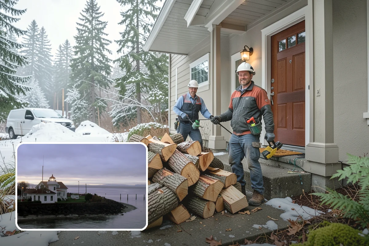 Firewood Recycling in Mukilteo, Snohomish County, WA - Keeps usable wood out of the landfill