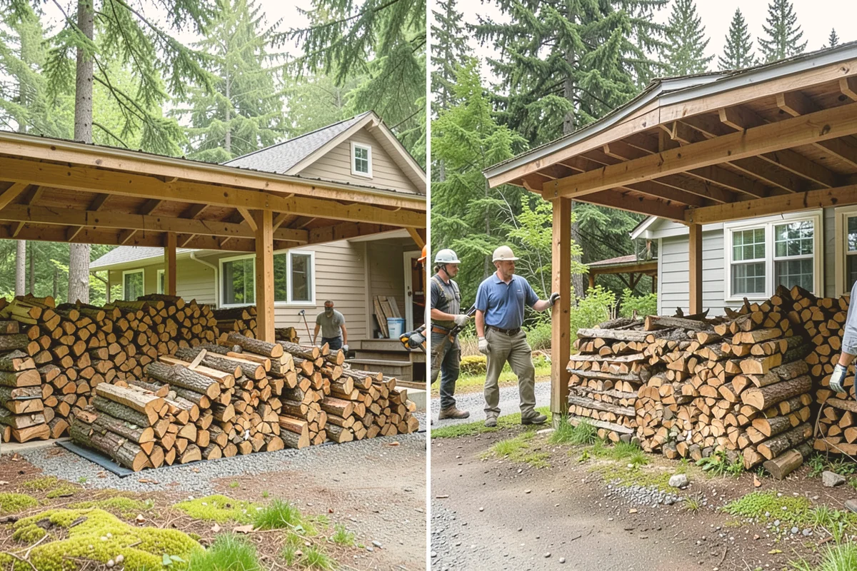 Firewood Recycling in Newcastle, King County, WA - We evaluate your wood waste for reuse