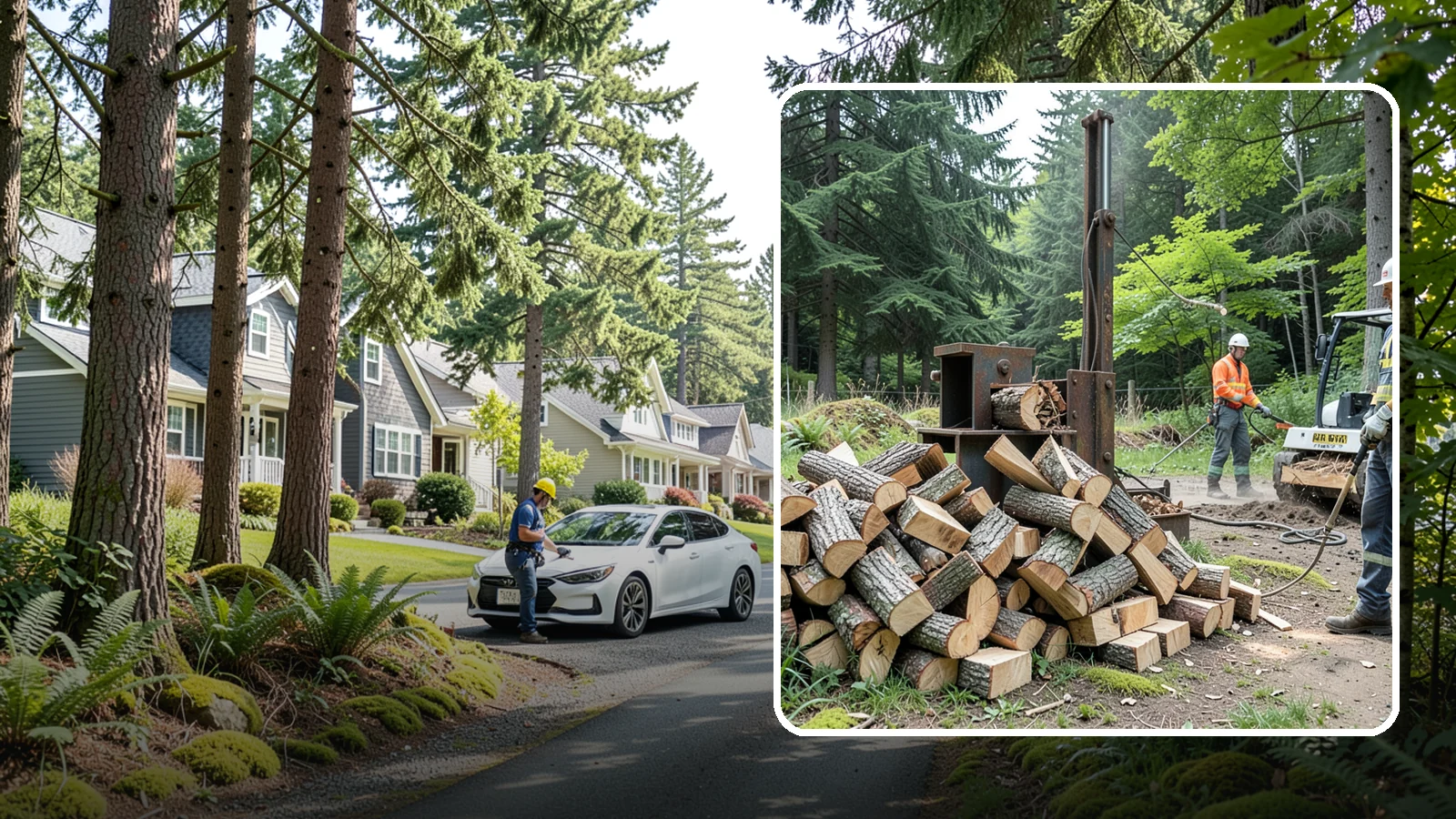 Firewood Recycling in Normandy Park, King County, WA - We recover and recycle wood waste into usable firewood instead of sending it to the landfill.