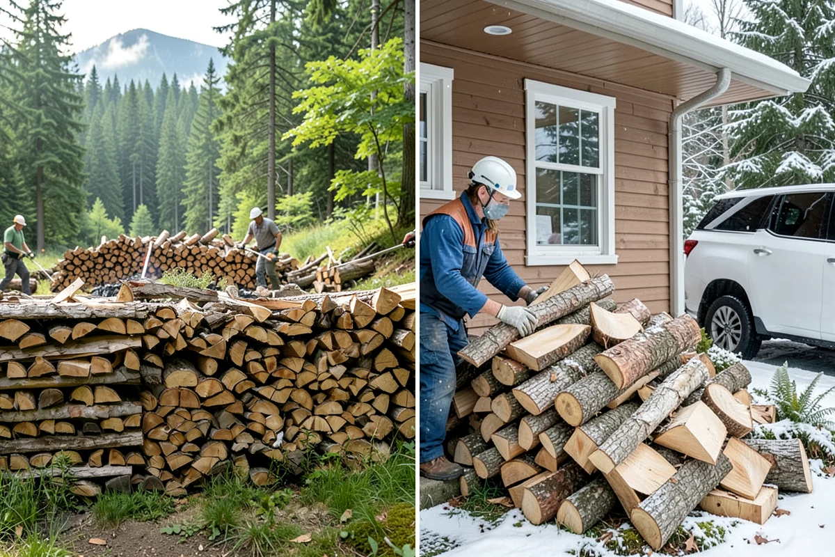 Firewood Recycling in Normandy Park, King County, WA - We evaluate your wood waste for reuse