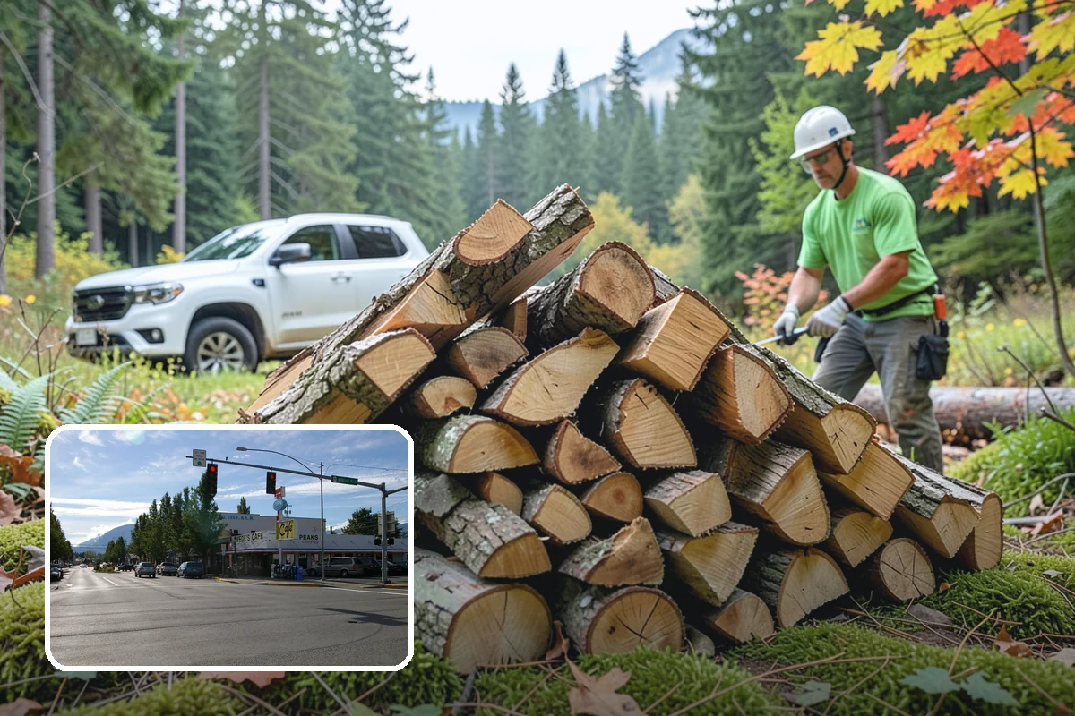 Firewood Recycling in North Bend, King County, WA - Keeps usable wood out of the landfill