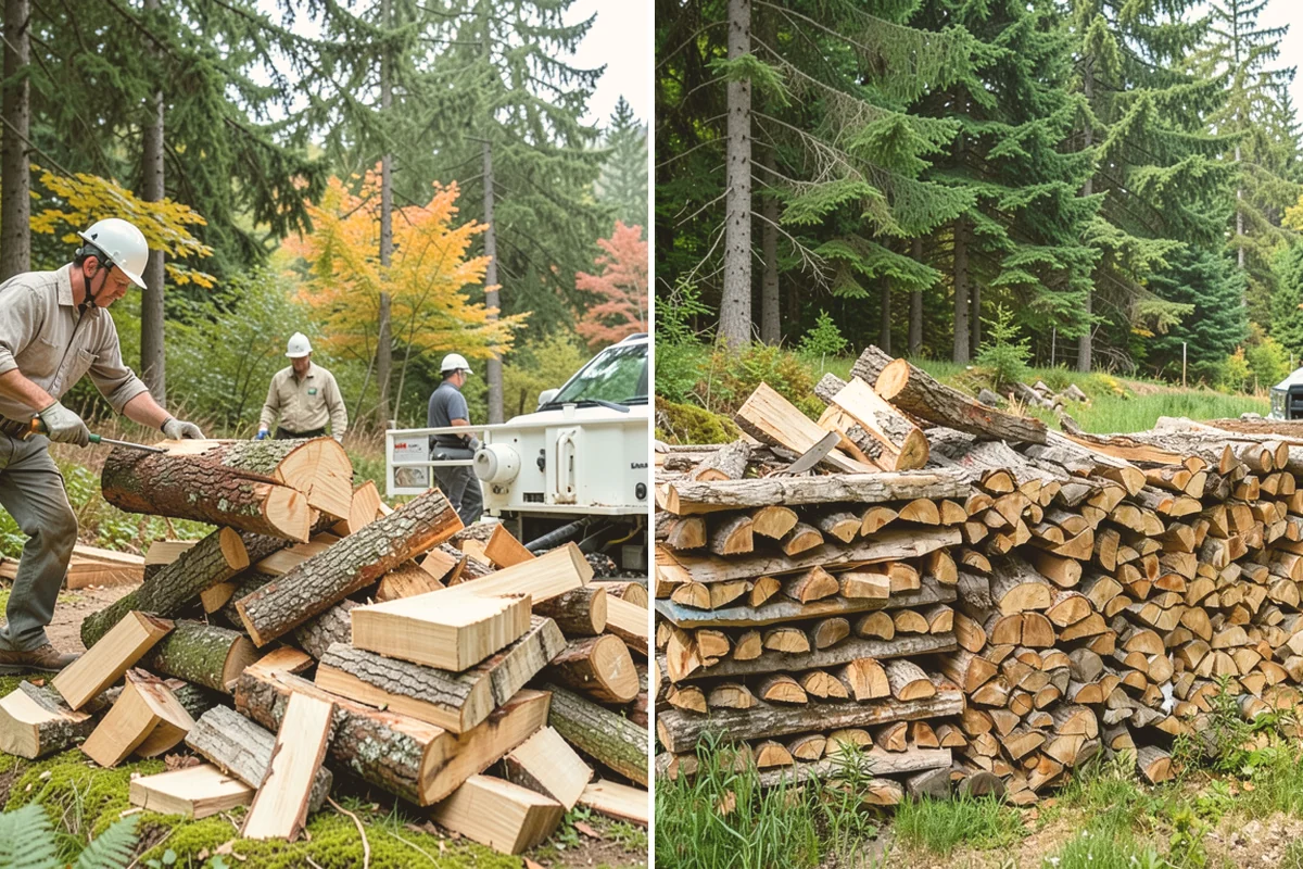 Firewood Recycling in Orting, Pierce County, WA - We evaluate your wood waste for reuse