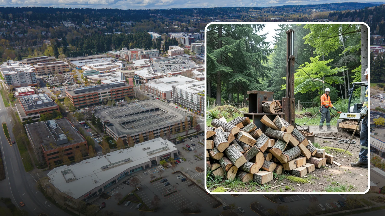Firewood Recycling in Redmond, King County, WA - We recover and recycle wood waste into usable firewood instead of sending it to the landfill.