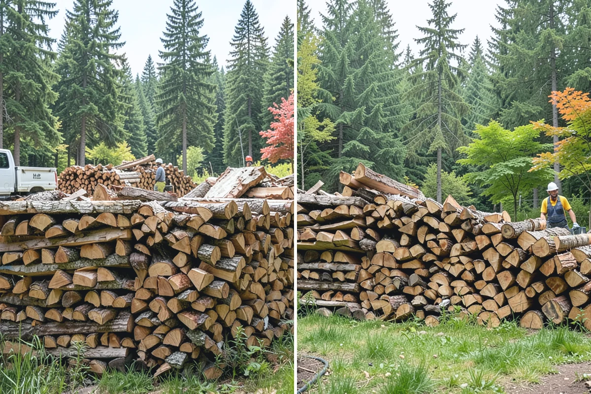 Firewood Recycling in Redmond, King County, WA - We evaluate your wood waste for reuse
