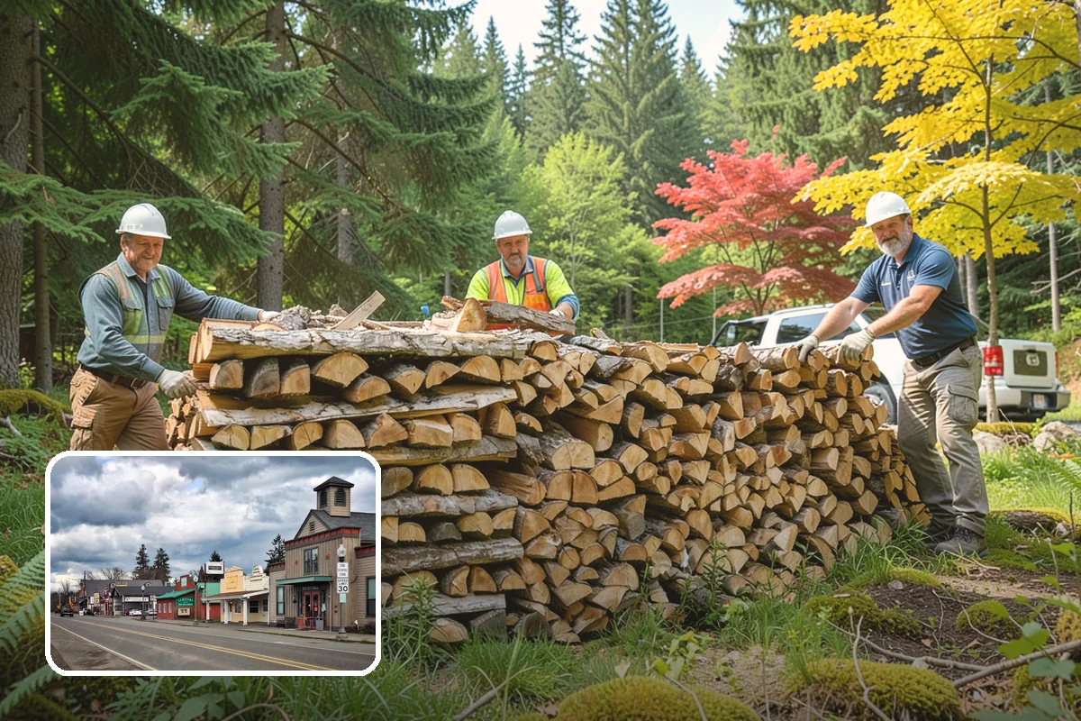 Firewood Recycling in Roy, Pierce County, WA - Keeps usable wood out of the landfill