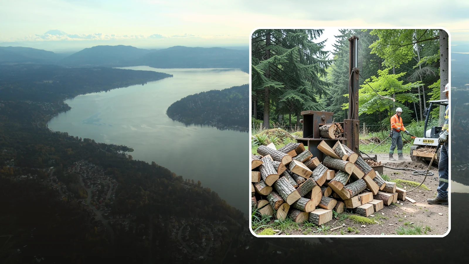 Firewood Recycling in Sammamish, King County, WA - We recover and recycle wood waste into usable firewood instead of sending it to the landfill.