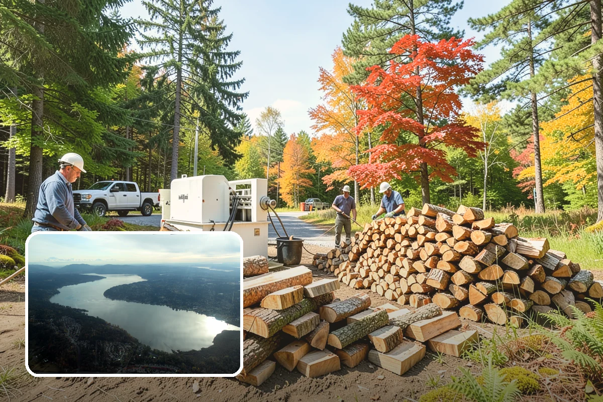 Firewood Recycling in Sammamish, King County, WA - Keeps usable wood out of the landfill