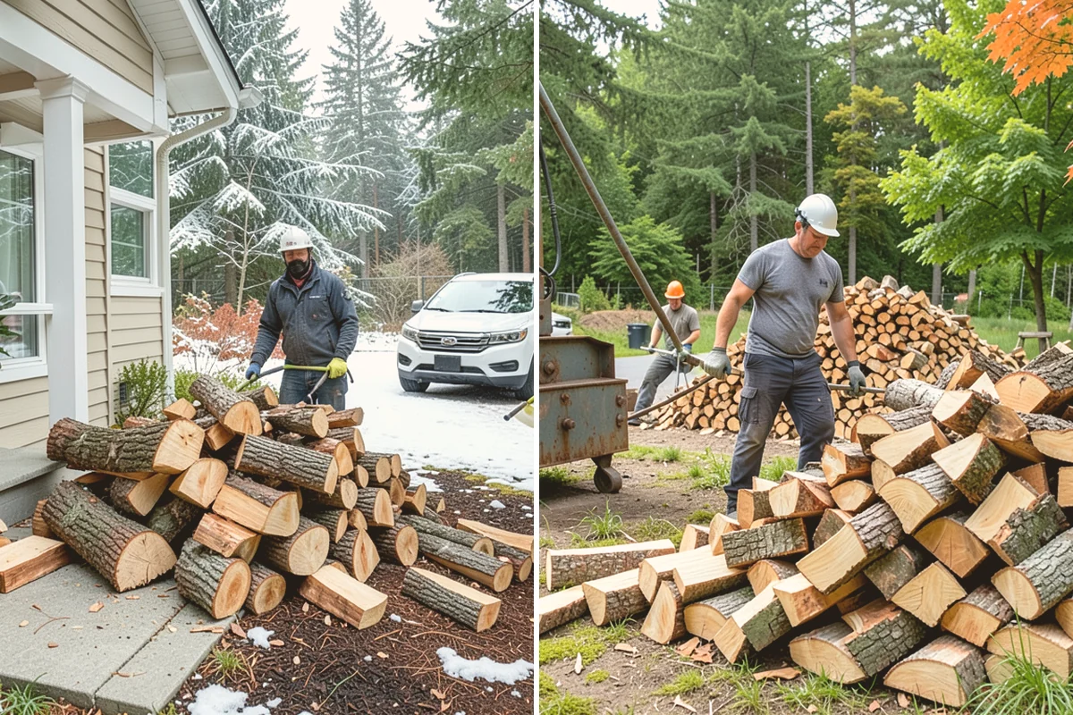 Firewood Recycling in Sammamish, King County, WA - We evaluate your wood waste for reuse