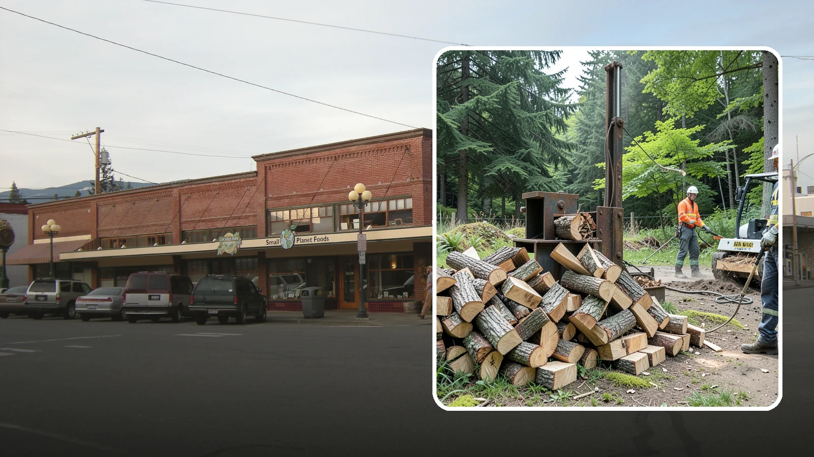 Firewood Recycling in Sedro-Woolley, Skagit County, WA - We recover and recycle wood waste into usable firewood instead of sending it to the landfill.