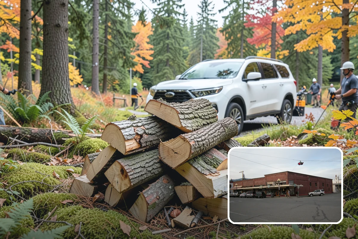 Firewood Recycling in Sedro-Woolley, Skagit County, WA - Keeps usable wood out of the landfill