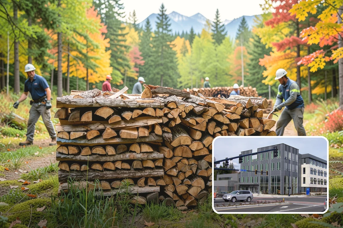 Firewood Recycling in Shoreline, King County, WA - Keeps usable wood out of the landfill