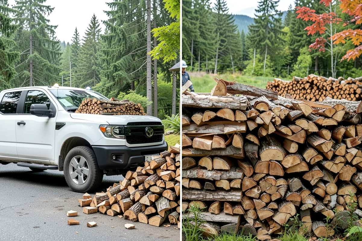 Firewood Recycling in Shoreline, King County, WA - We evaluate your wood waste for reuse