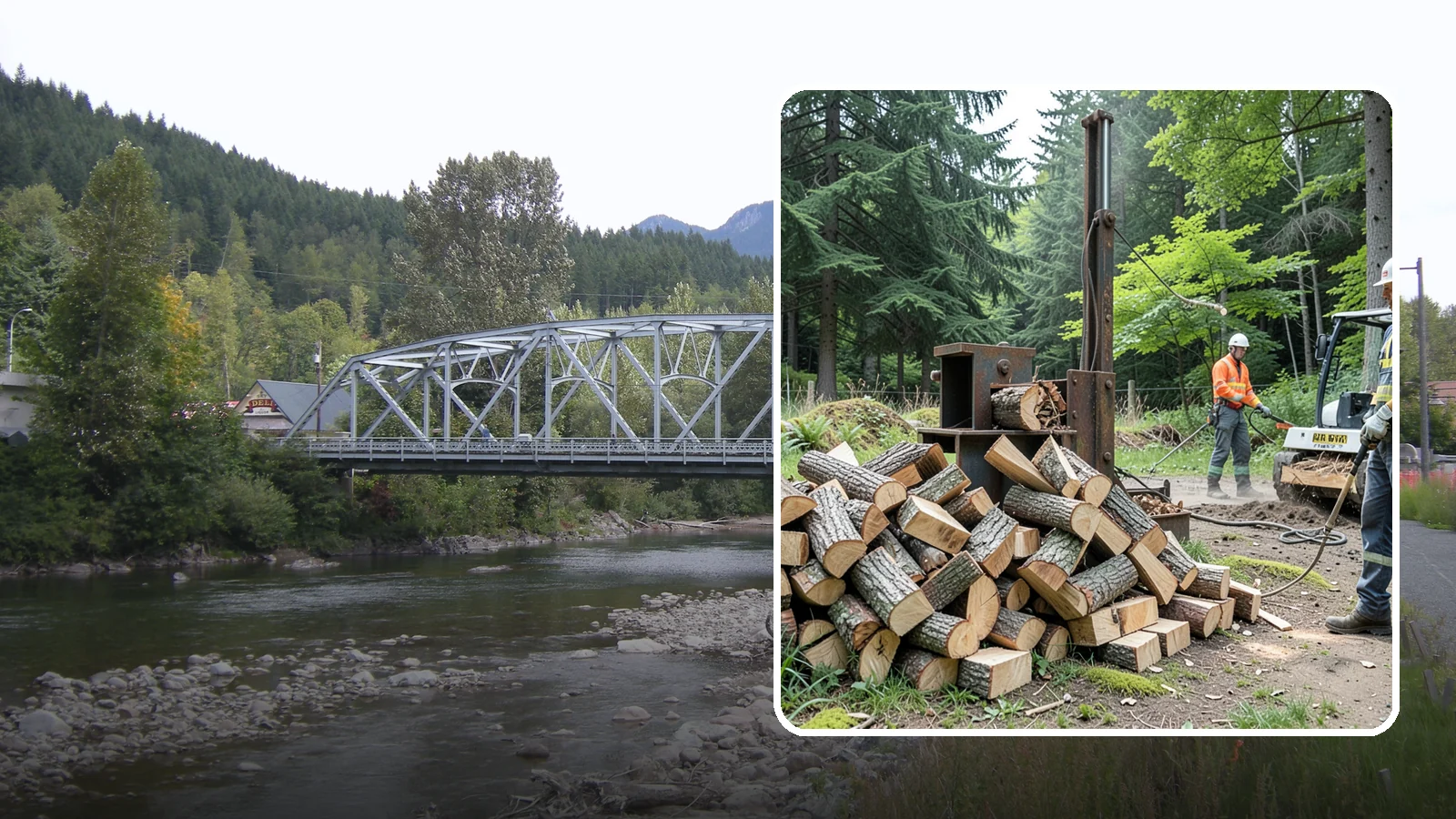 Firewood Recycling in Skykomish, King County, WA - We recover and recycle wood waste into usable firewood instead of sending it to the landfill.