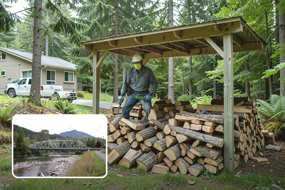 Firewood Recycling in Skykomish, King County, WA - Keeps usable wood out of the landfill