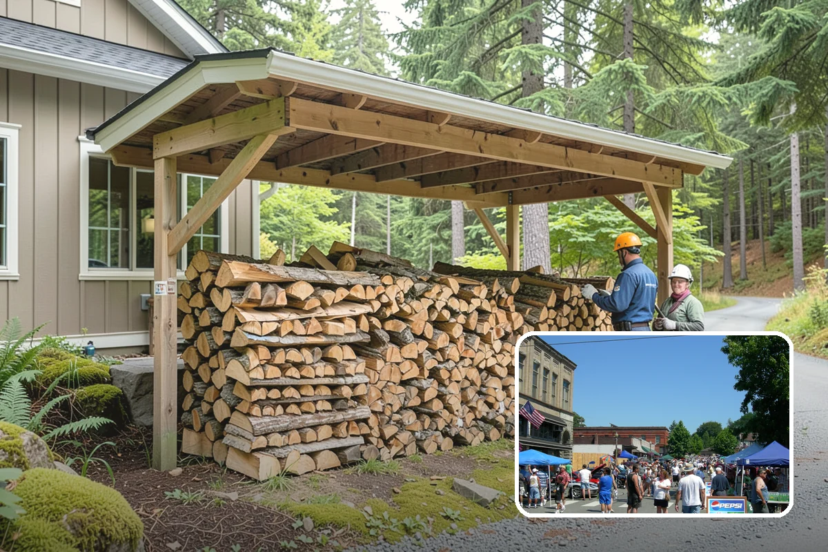 Firewood Recycling in Snohomish, Snohomish County, WA - Keeps usable wood out of the landfill