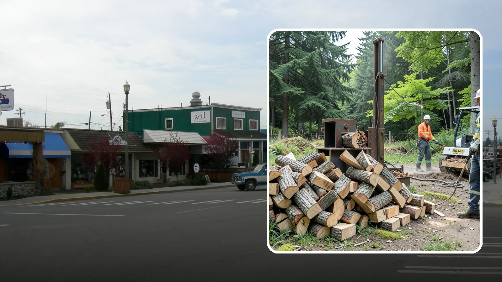 Firewood Recycling in Stanwood, Snohomish County, WA - We recover and recycle wood waste into usable firewood instead of sending it to the landfill.