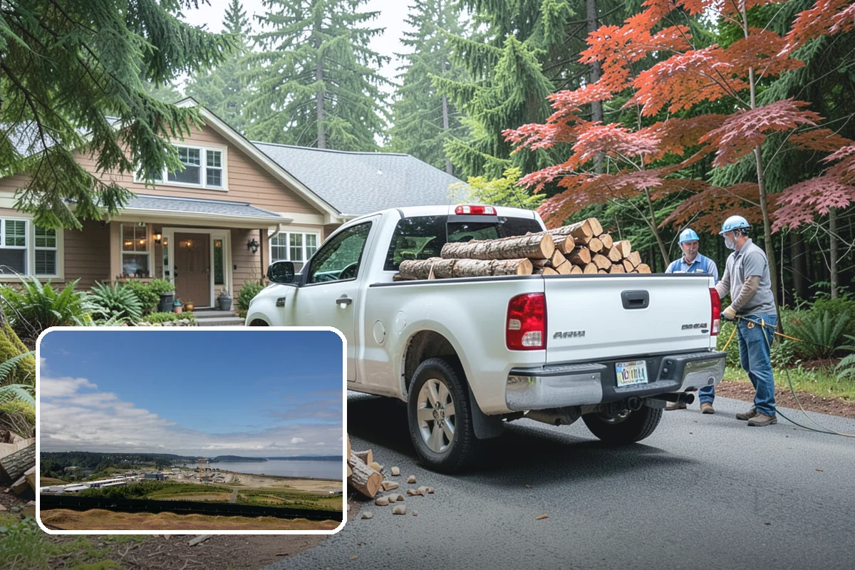Firewood Recycling in University Place, Pierce County, WA - Keeps usable wood out of the landfill