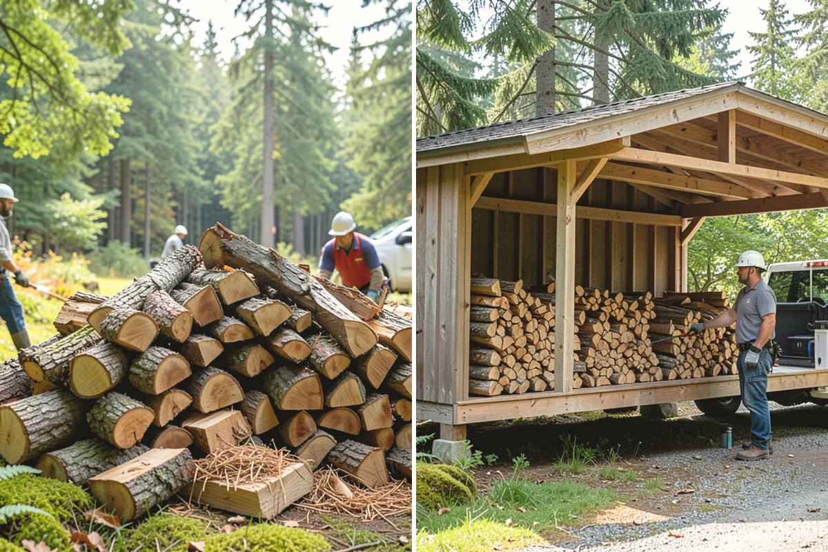 Firewood Recycling in University Place, Pierce County, WA - We evaluate your wood waste for reuse