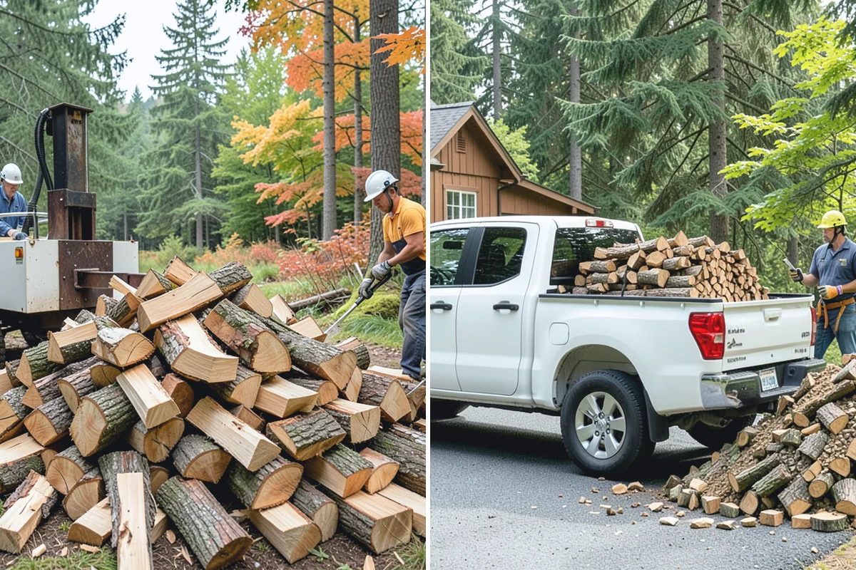 Firewood Recycling in Wilkeson, Pierce County, WA - We evaluate your wood waste for reuse