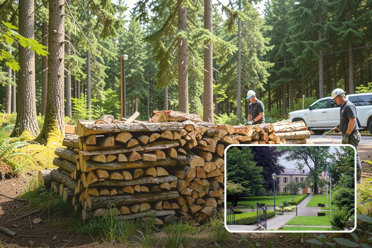 Firewood Recycling in Woodinville, King County, WA - Keeps usable wood out of the landfill