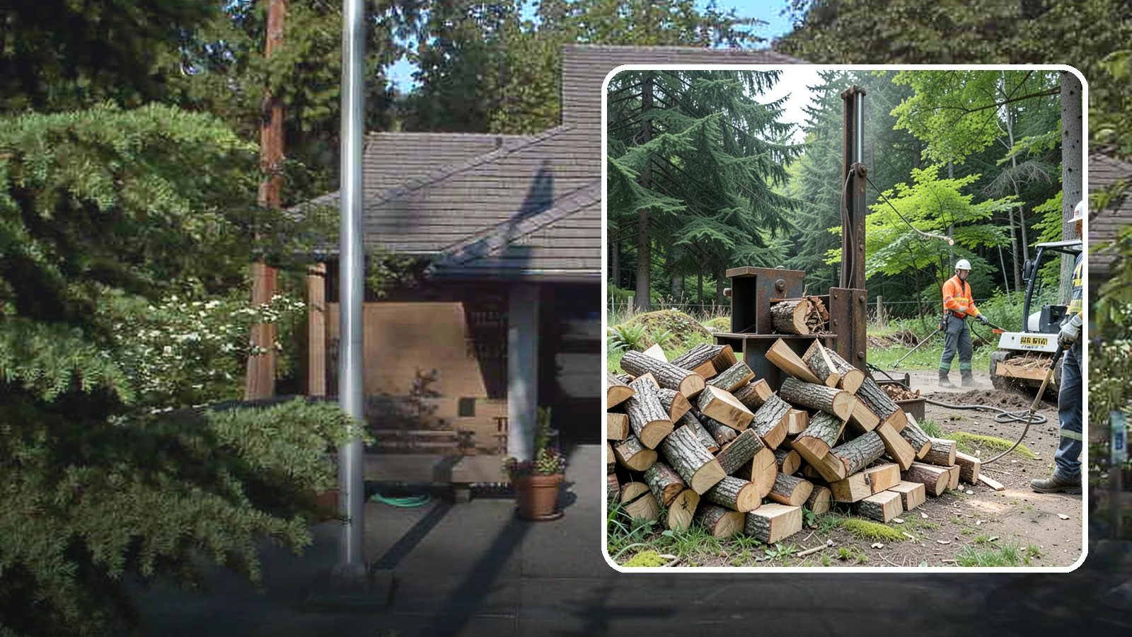 Firewood Recycling in Yarrow Point, King County, WA - We recover and recycle wood waste into usable firewood instead of sending it to the landfill.