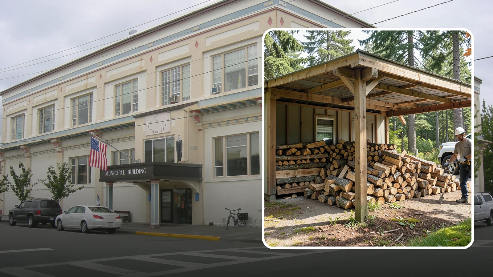 Firewood Relocation in Anacortes, Skagit County, WA - Our firewood relocation service moves your existing wood supply to a new spot, shed, or property without the back-breaking work.