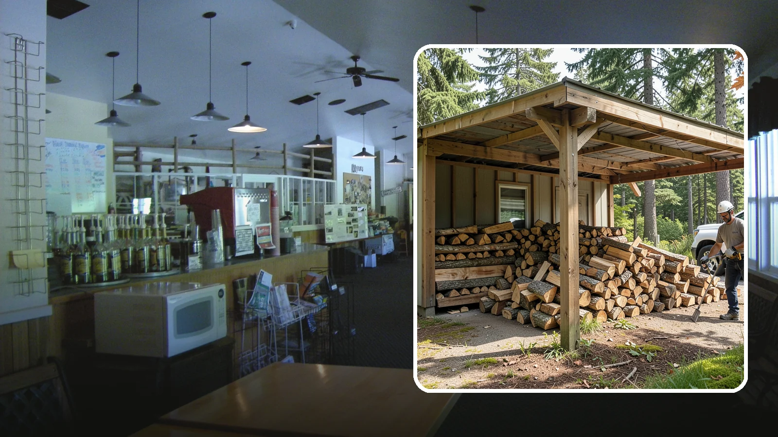 Firewood Relocation in Black Diamond, King County, WA - Our firewood relocation service moves your existing wood supply to a new spot, shed, or property without the back-breaking work.