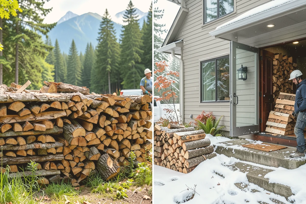 Firewood Relocation in Bothell, King County, WA - Show us the wood and where it needs to go