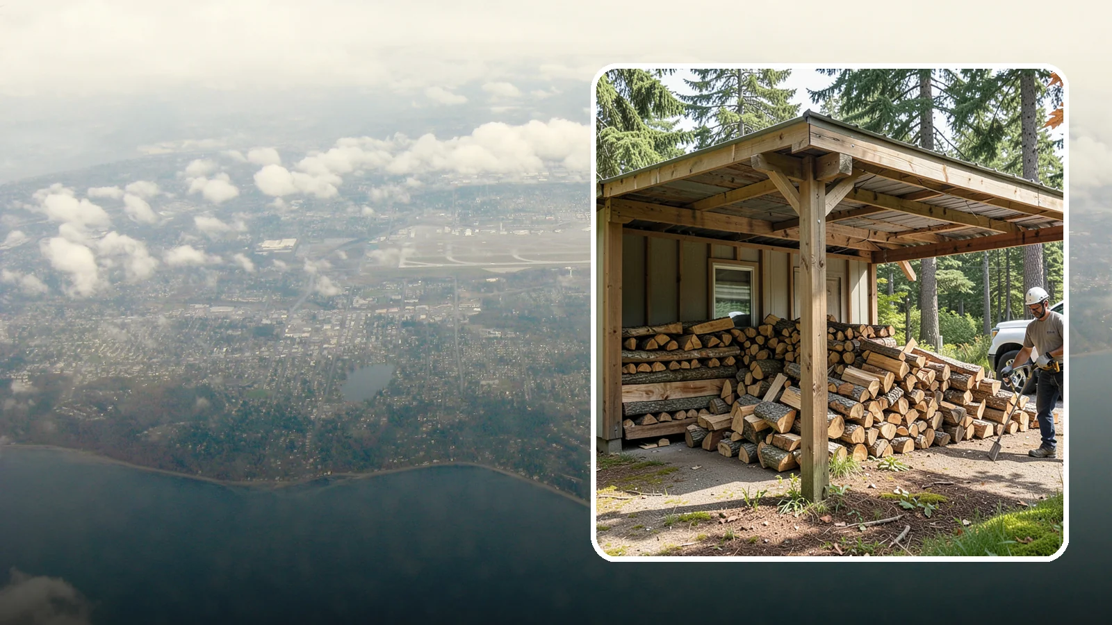 Firewood Relocation in Burien, King County, WA - Our firewood relocation service moves your existing wood supply to a new spot, shed, or property without the back-breaking work.