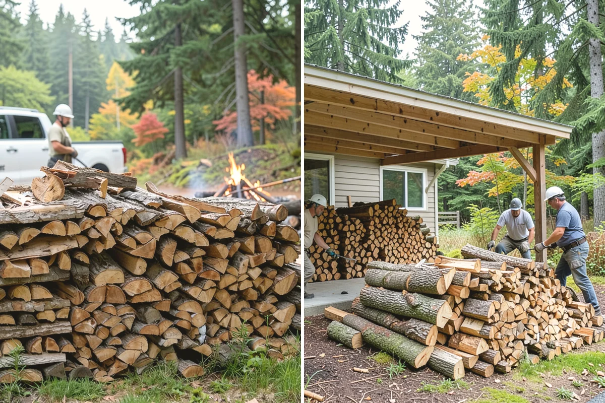 Firewood Relocation in Burien, King County, WA - Show us the wood and where it needs to go