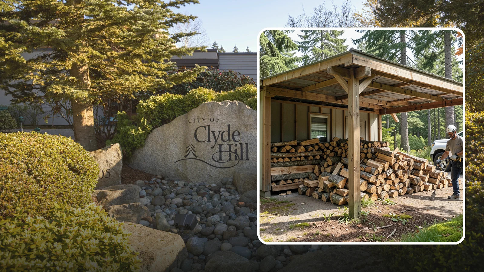 Firewood Relocation in Clyde Hill, King County, WA - Our firewood relocation service moves your existing wood supply to a new spot, shed, or property without the back-breaking work.