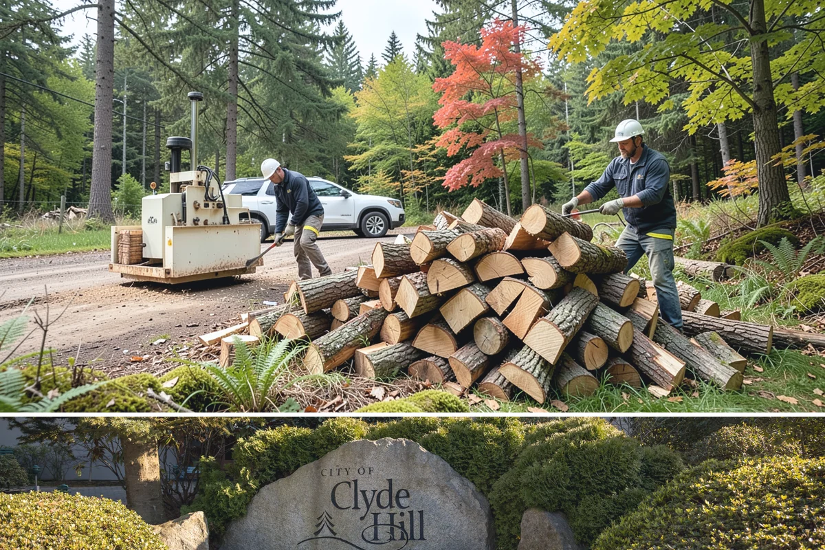 Firewood Relocation in Clyde Hill, King County, WA - Often requested in early fall when moving wood into covered storage ahead of winter.