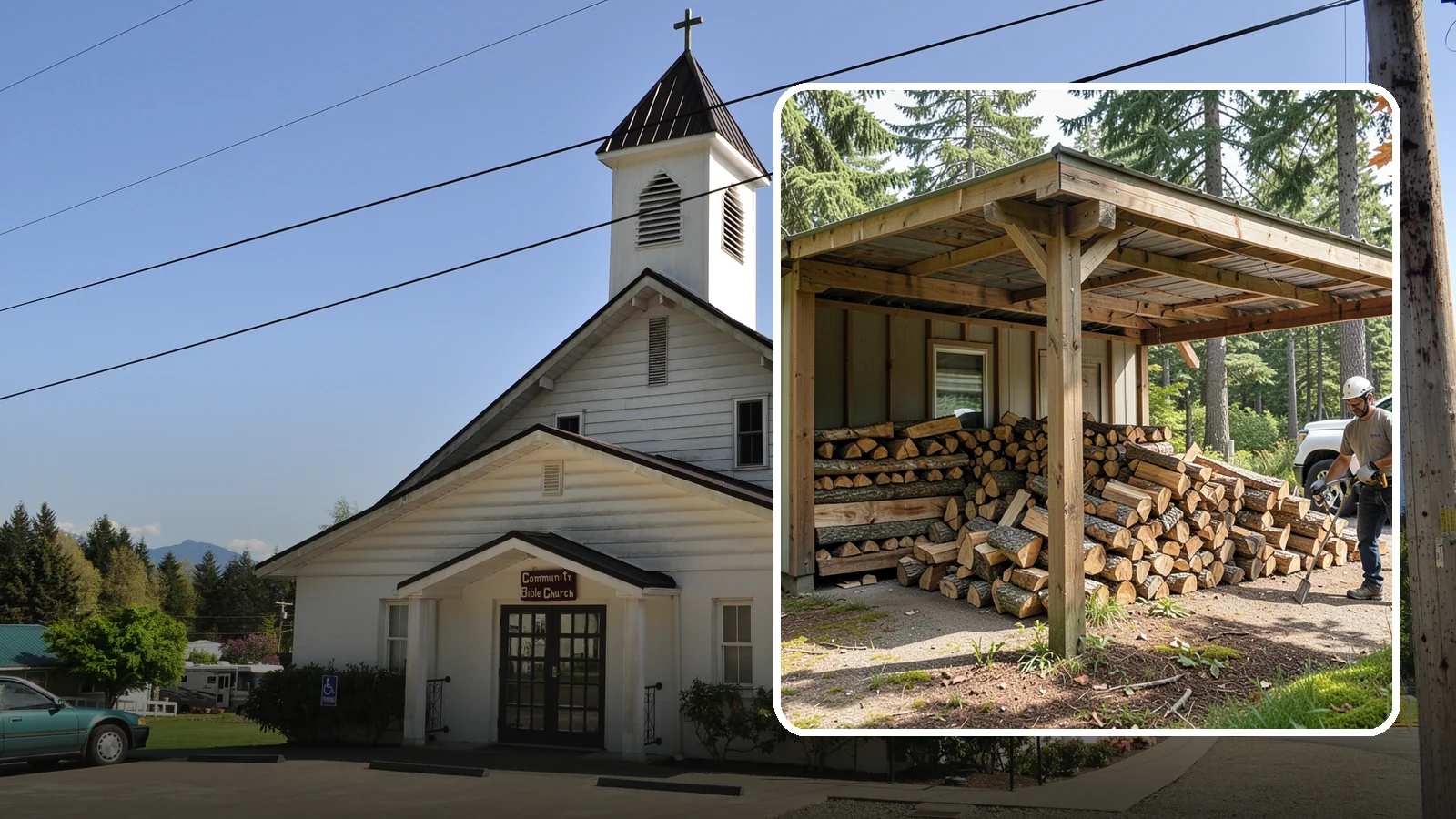 Firewood Relocation in Concrete, Skagit County, WA - Our firewood relocation service moves your existing wood supply to a new spot, shed, or property without the back-breaking work.