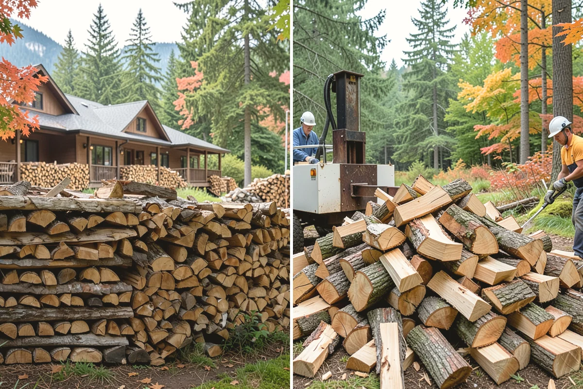 Firewood Relocation in Covington, King County, WA - Show us the wood and where it needs to go
