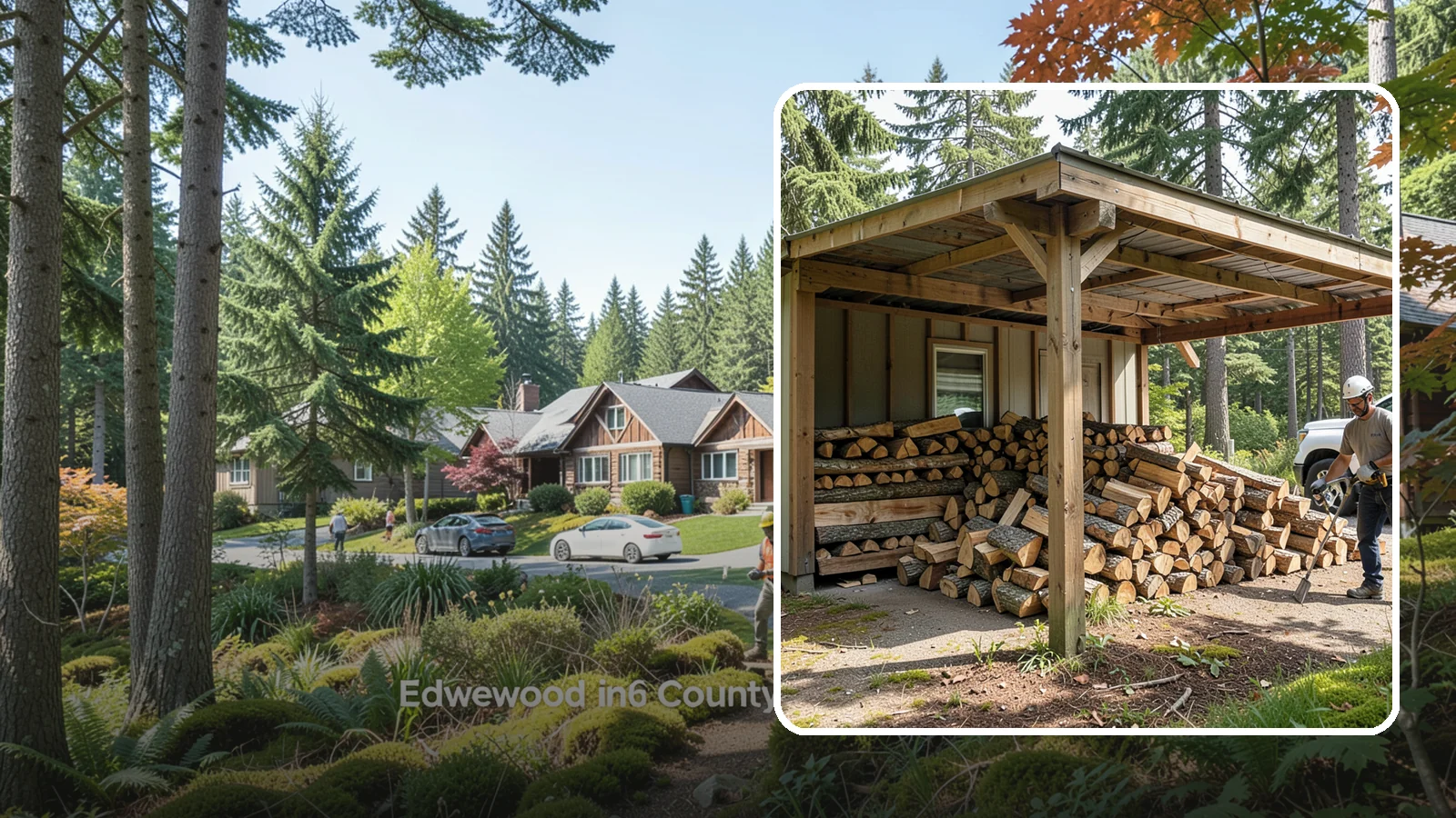 Firewood Relocation in Edgewood, WA - Our firewood relocation service moves your existing wood supply to a new spot, shed, or property without the back-breaking work.