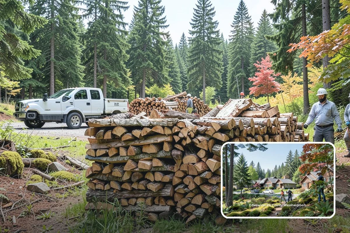 Firewood Relocation in Edgewood, WA - Moves heavy wood so you do not have to