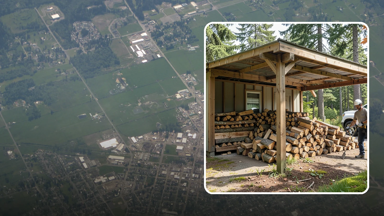 Firewood Relocation in Enumclaw, King County, WA - Our firewood relocation service moves your existing wood supply to a new spot, shed, or property without the back-breaking work.
