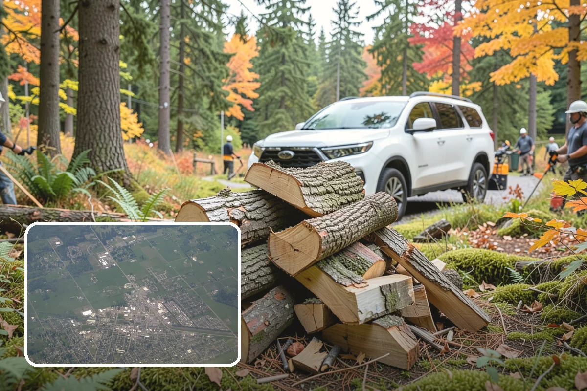 Firewood Relocation in Enumclaw, King County, WA - Moves heavy wood so you do not have to